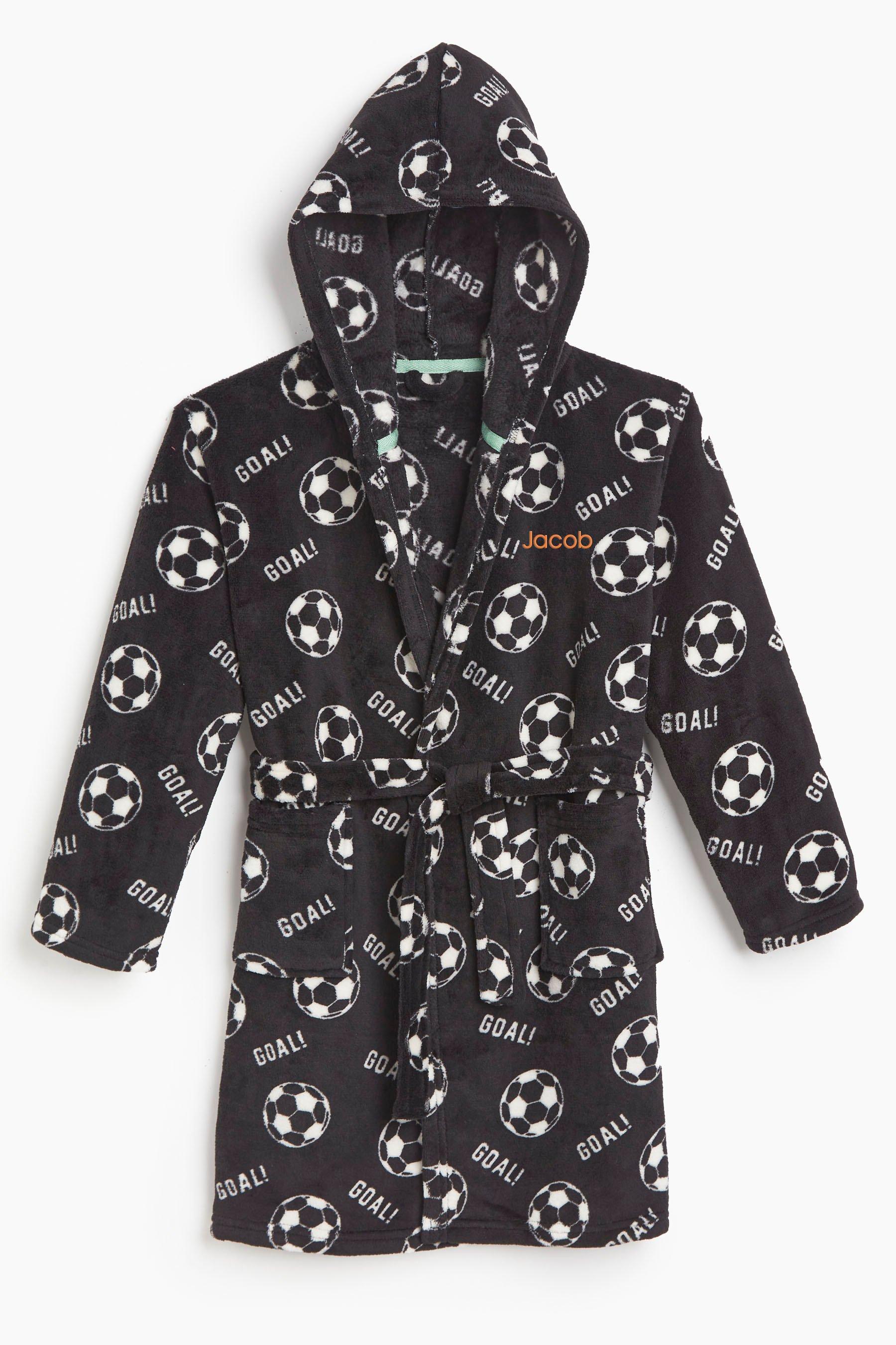 boys football dressing gown