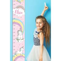 Image of Personalised Baby Unicorn Height Chart