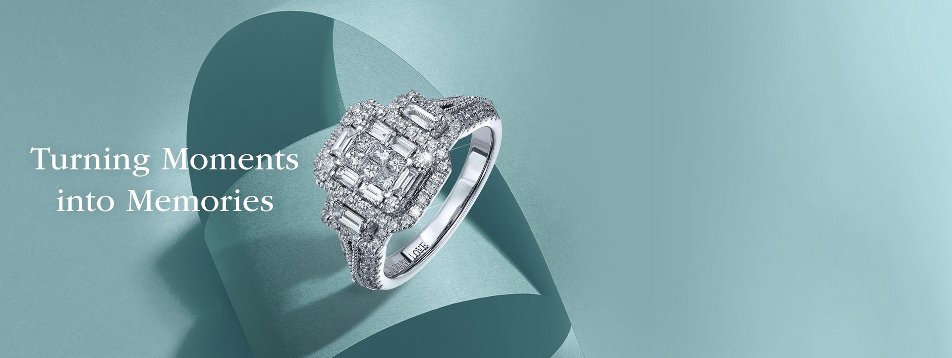 Up to 50% off diamond jewellery and engagement rings