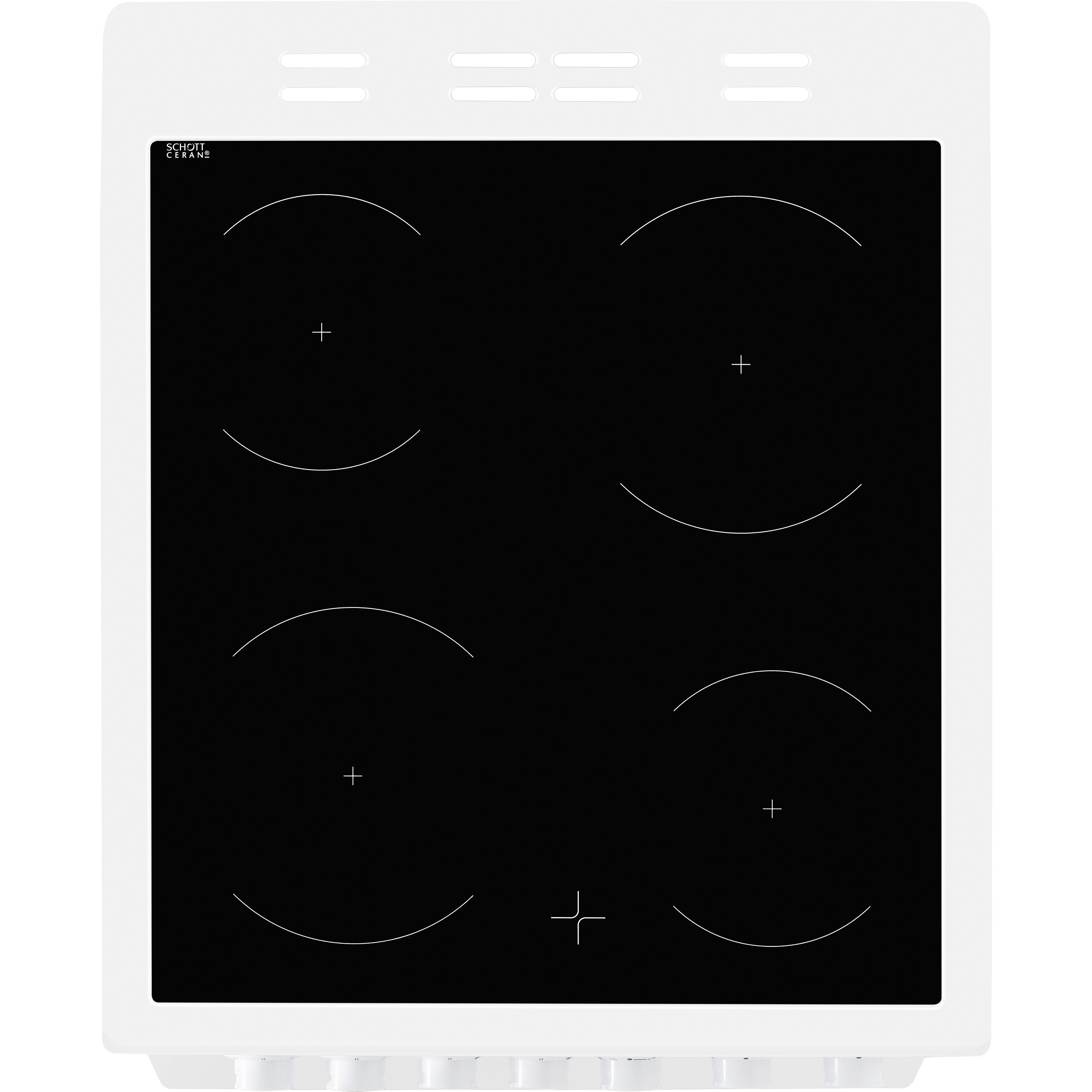 electric cookers 50cm wide double oven