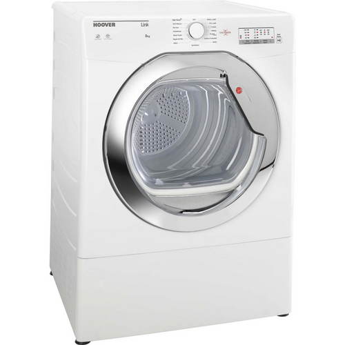 Hoover HLV8LG Freestanding Vented Tumble Dryer with 8KG Load Capacity in White