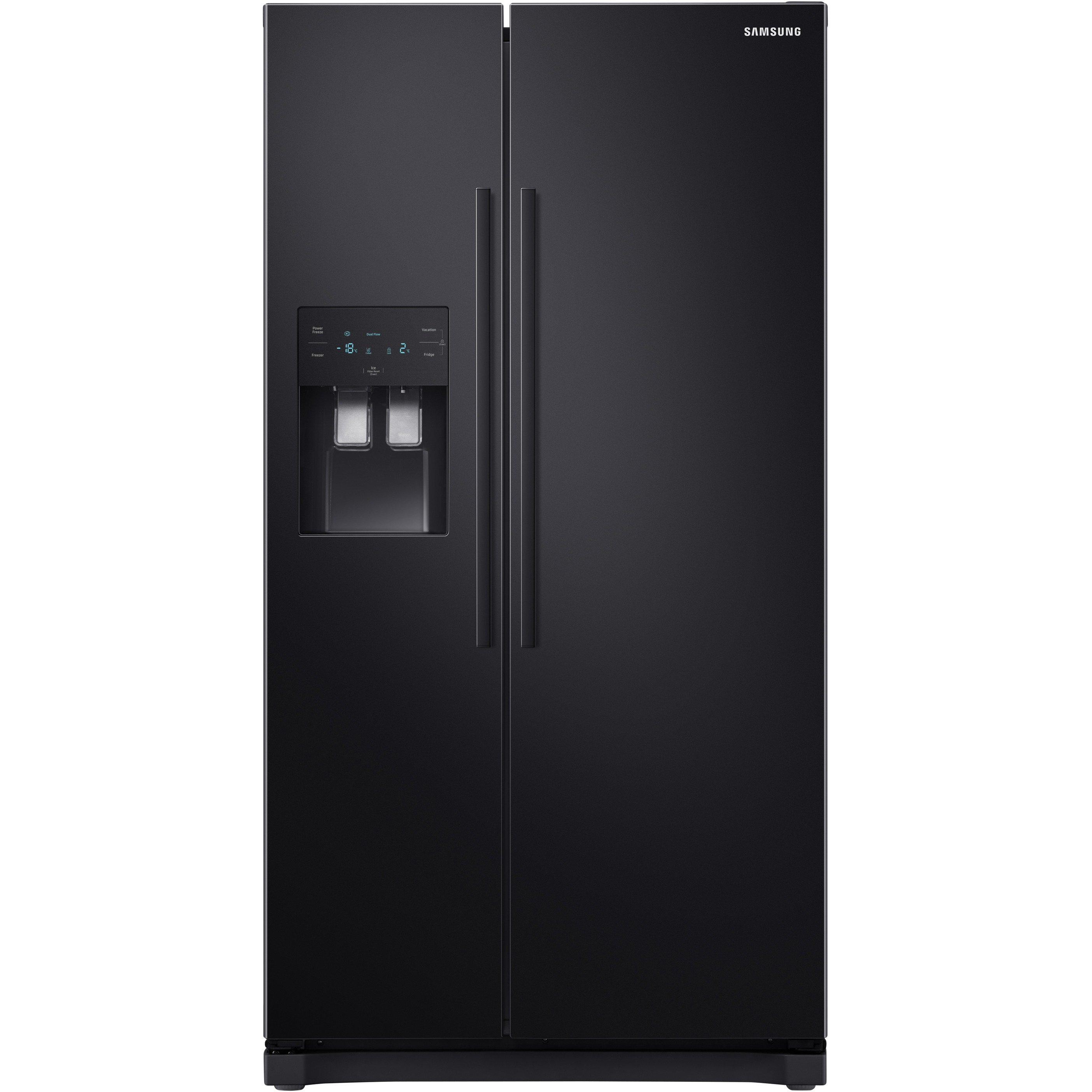 Samsung Rs50n3513bc American Style Fridge Freezer Black