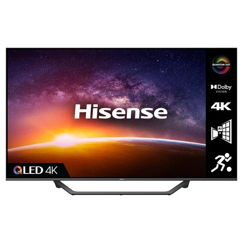 Hisense 65a7gqtuk 65 Qled 4k Uhd Hdr Smart Tv With Hdr10 Dolby Vision Dolby Atmos And Alexa Google Assistant 65 To 74 Qled 4k Uhd Televisions 65 To 74