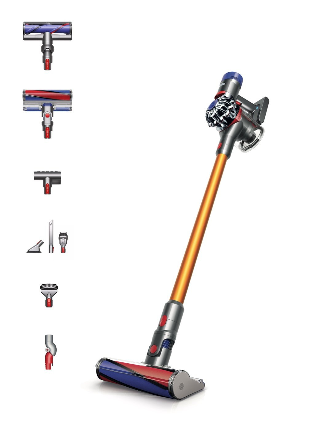 Dyson V8 Absolute Extra Stick Vacuum Cleaner 40 Minute Run Time Cordless Vacuum Cleaners Vacuum Cleaners Floorcare Catalogue Euronics Site