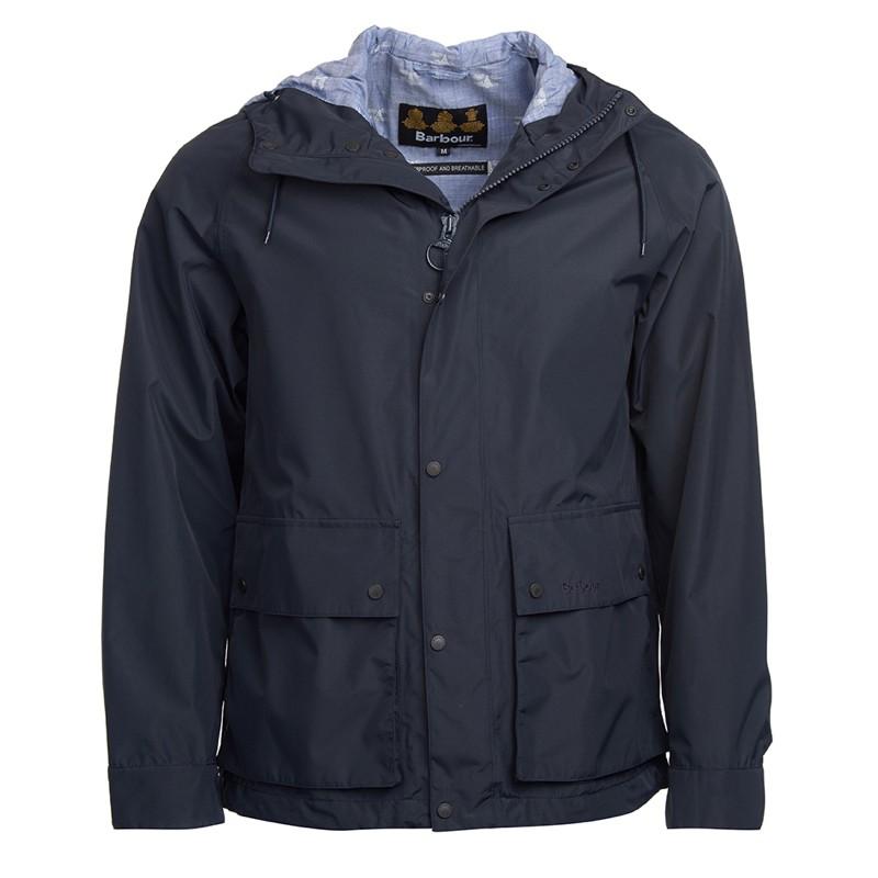 barbour devon jacket navy