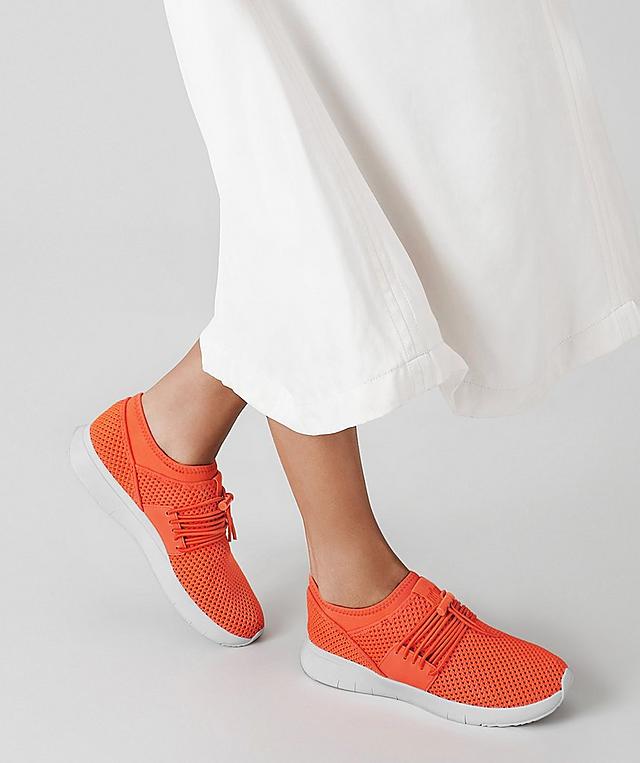 Uberknit Sneakers in bright orange colour