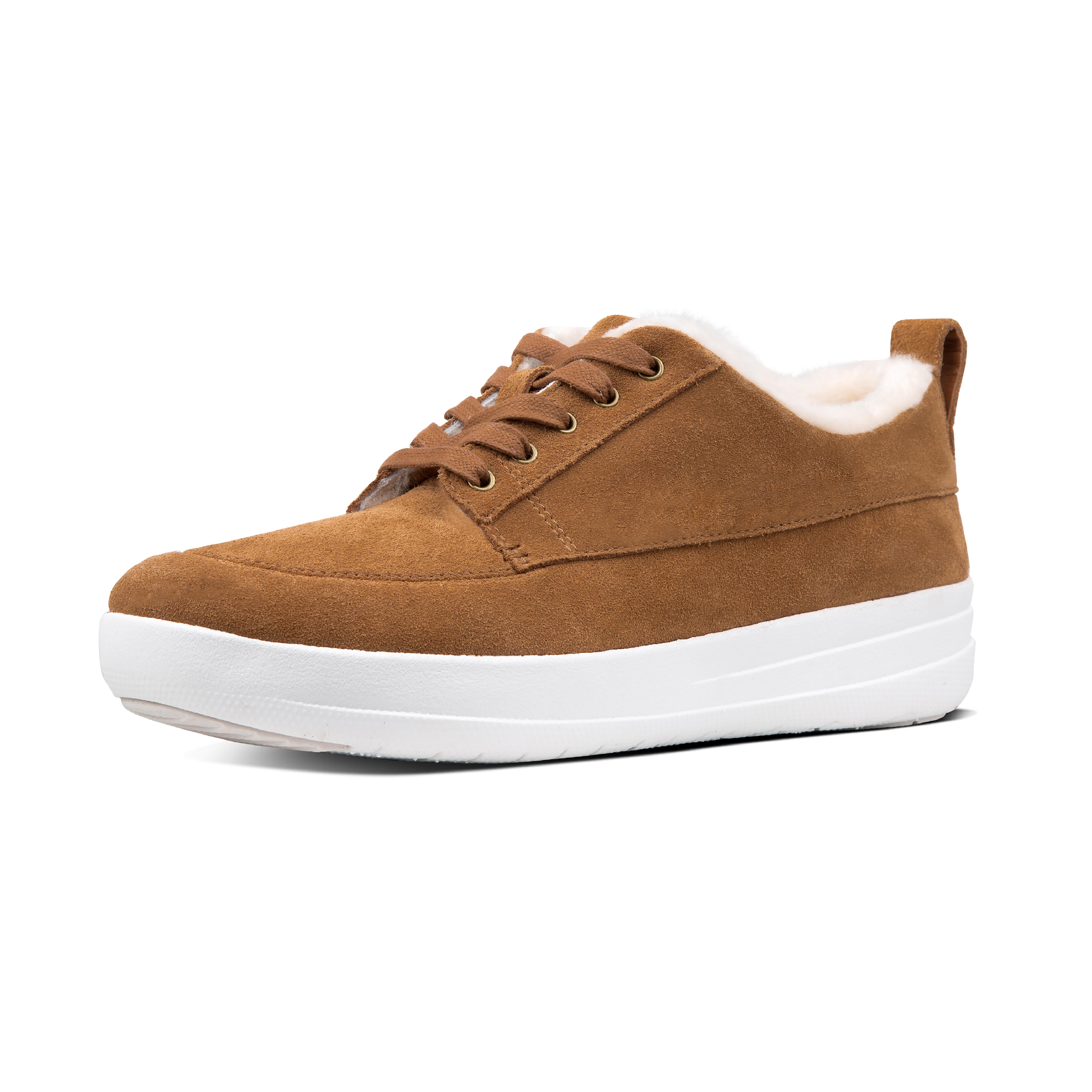 Live in sneakers? Then make sure you're equipped with a pair of these for when it gets chillier. In soft suede, with a fluffy toe-toasting shearling lining, and featuring our ultra-light, all-day cushioning Anatomicush midsole tech, they're guaranteed to keep feet snug (and effortlessly stylish).