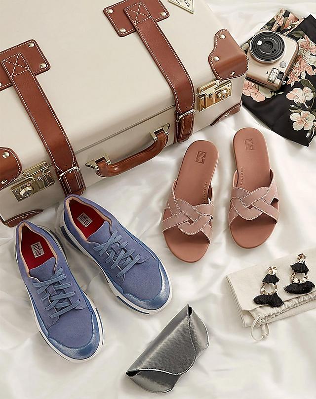 Fitflop Blog Post. Maximise suitcase space, how to pack your suitcase.