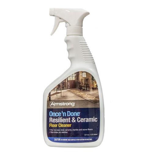 Armstrong Once N Done Floor Cleaner 1 Quart 100012277 Floor And Decor