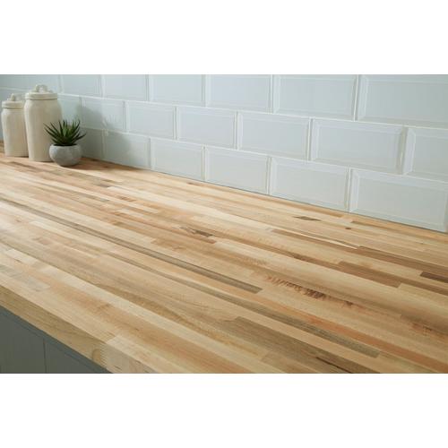 American Maple Butcher Block Countertop 12ft 144in X 25in