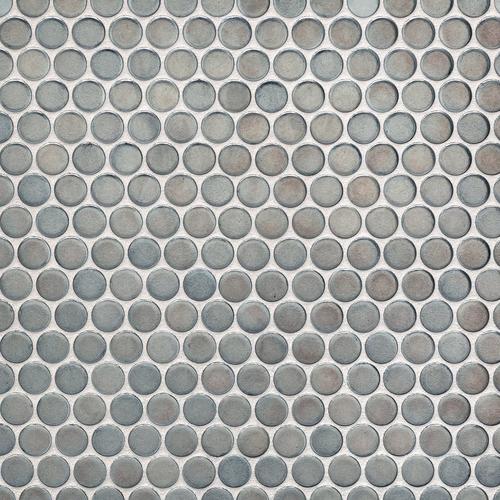 Exciting Kitchen Backsplash Trends to Inspire You: Metallic Penny Tile ...