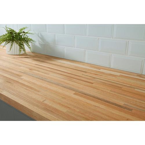 Red butcher block