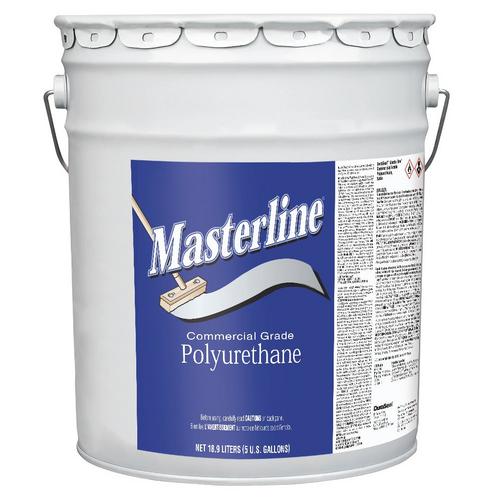 Masterline Polyurethane Semi Gloss Wood Finish 5 Gallon 5gal