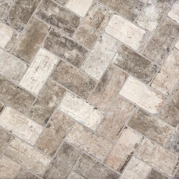 New York Soho Brick Look Porcelain Tile 4 X 8 100086917 Floor And Decor
