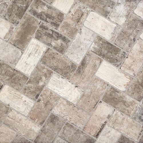 New York Soho Brick Look Porcelain Tile 4 X 8 100086917