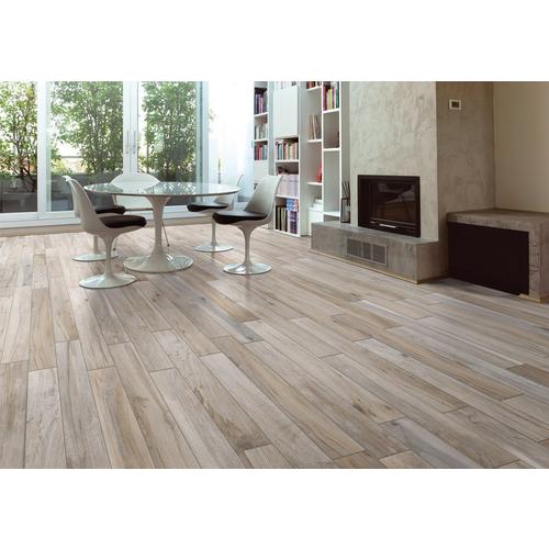 Soft Greige Wood Plank Porcelain Tile 6 X 40 100105915 Floor