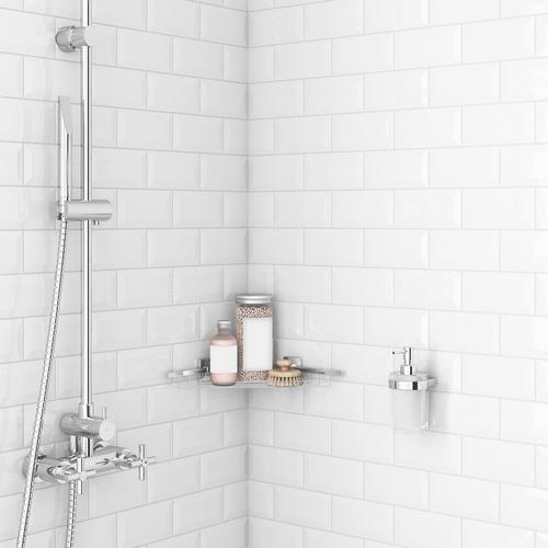 Bright White Ice Beveled Ceramic Wall Tile 3 X 6 100132455 Floor And Decor