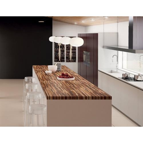 Brazilian Carnival Butcher Block Countertop 12ft 144in X 25in