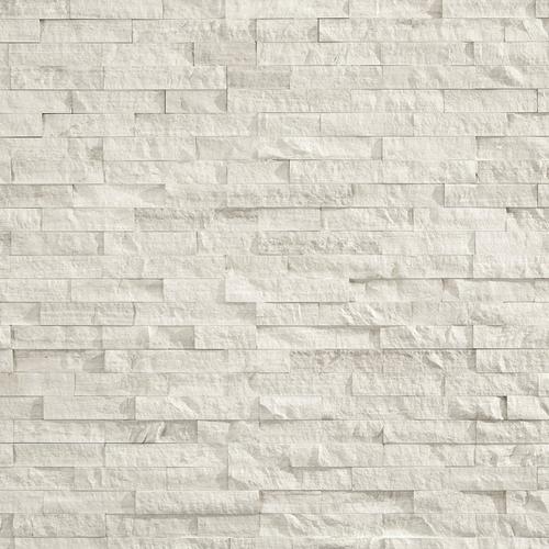 Valentino White Splitface Marble Panel Ledger 6 X 24 100188713 Floor And Decor