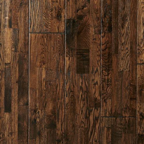 Roanoke Oak Hand Scraped Wire Brushed Solid Hardwood 3 4in X