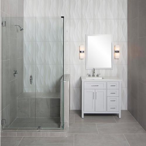 Idol Tear Gray Ceramic Tile 12 X 24 100192913 Floor And Decor