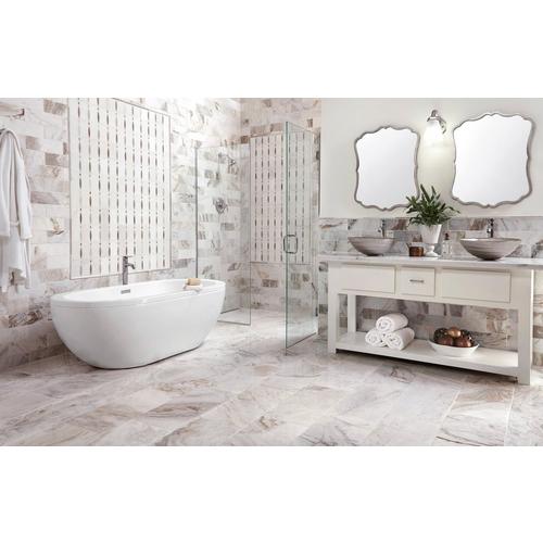 Bianco Orion Polished Marble Tile 12 X 24 100193101 Floor And Decor