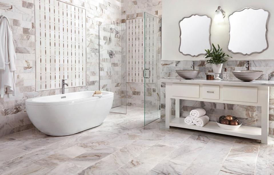 Get Inspired Marble Bathrooms Floor Decor