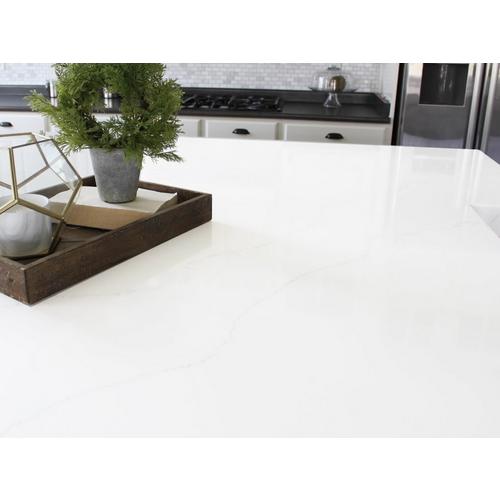 Sample Custom Countertop Carrara Cervino Quartz 4 X 4