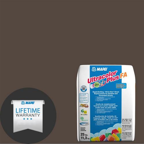 Mapei 07 Chocolate Ultracolor Plus Fa Rapid Setting Grout 25lbs