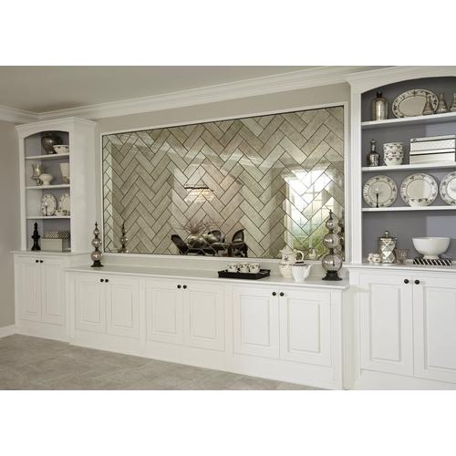 Antique Mirror Straight Glass Tile 4 X 12 100235050 Floor