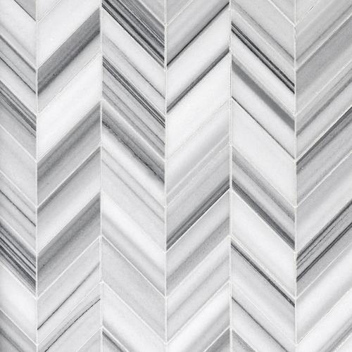 Skyfall Chevron Marble Mosaic 8 X 11 100248483 Floor And Decor