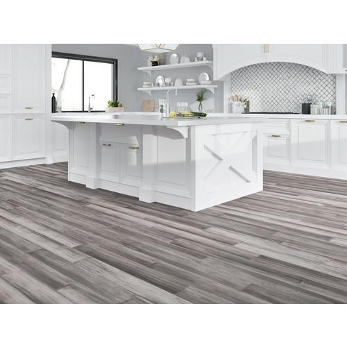 Urban Gray Hand Scraped Locking Stranded Bamboo 1 2in X 5 5 16in 100274539 Floor And Decor
