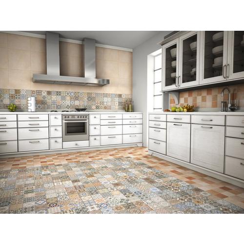 Provenzia Decorative Mix Pattern Porcelain Tile 18 X 18