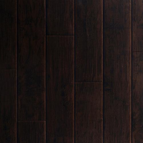 Dark Hampton Hickory Hand Scraped Luxury Vinyl Plank 4 2mm