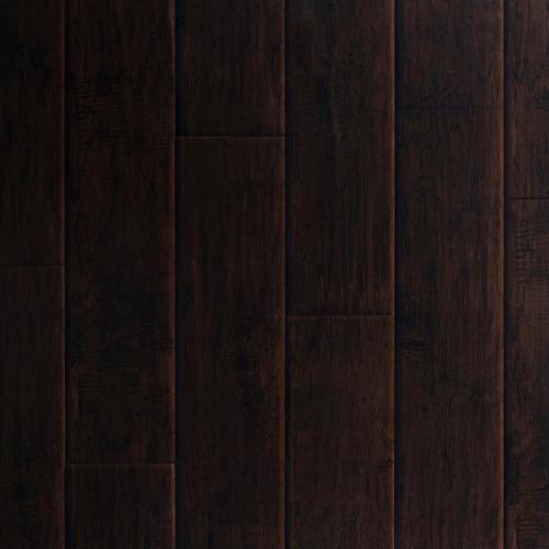 Dark Hampton Hickory Hand Scraped Luxury Vinyl Plank 4 2mm