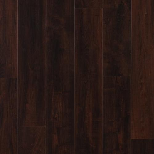 Dark Mahogany Rigid Core Luxury Vinyl Plank Cork Back 6 5mm