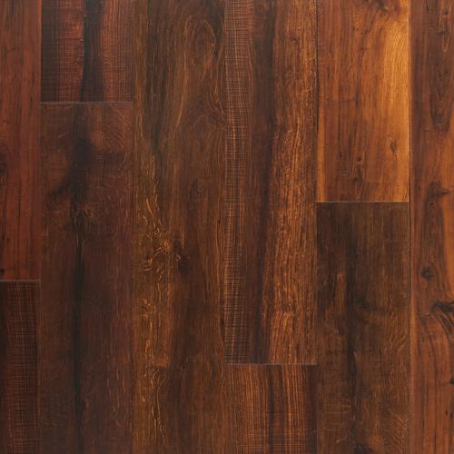 Mixed Cherry Rigid Core Luxury Vinyl Plank Cork Back 6 5mm