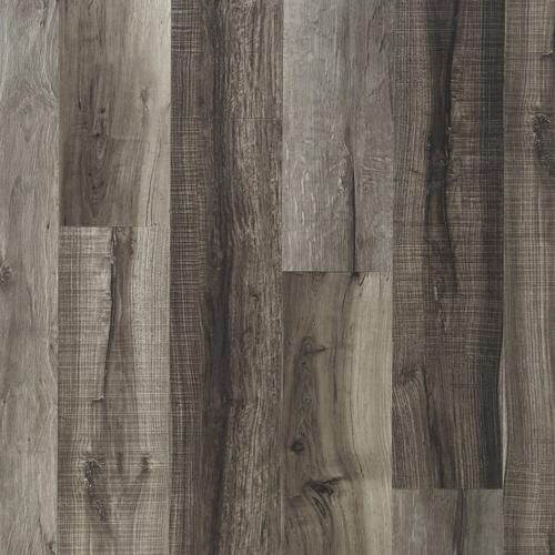 Mixed Gray Rigid Core Luxury Vinyl Plank Cork Back 6 5mm
