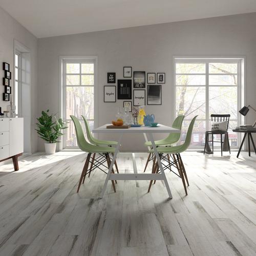 Lexington White Wood Plank Porcelain Tile 5 1 2 X 33 100378181 Floor And Decor