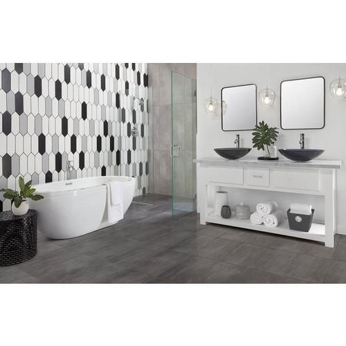 White Picket Ceramic Tile 4 X 12 100465152 Floor And Decor