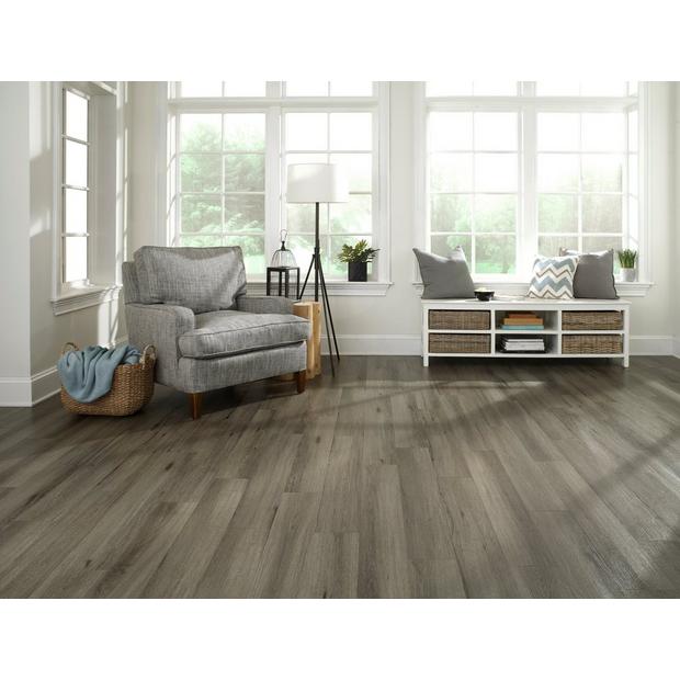 Tuscan Greige Rigid Core Luxury Vinyl Plank Foam Back 5mm