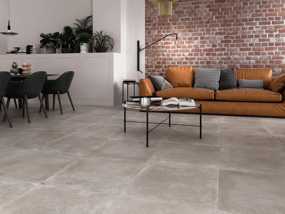 cement look tile for different styles