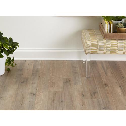 Dove Gray Ash Random Width Laminate 12mm 100413384