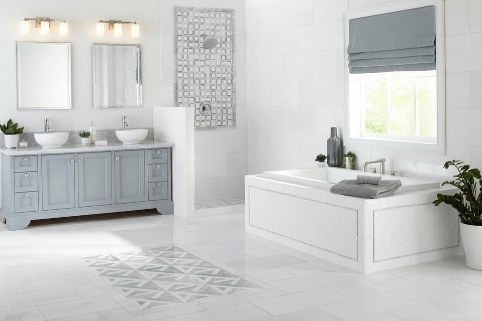 Get Inspired Marble Bathrooms Floor Decor