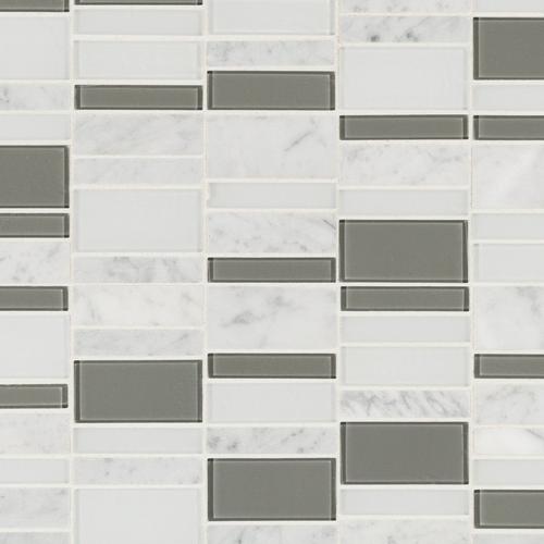 Carrara Tower Glass Mosaic 12 X 12 100417807 Floor And Decor