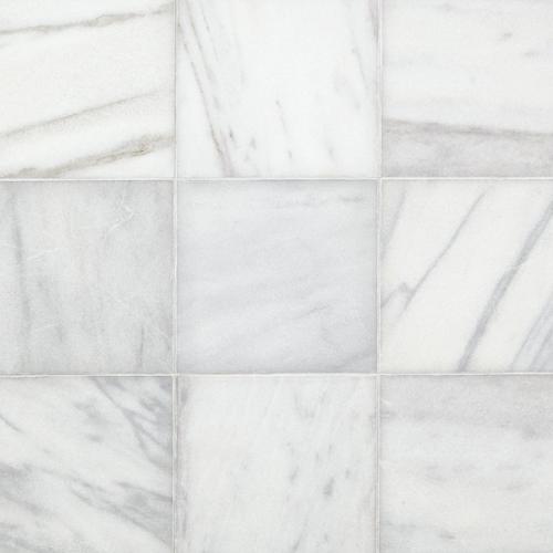 Aurora White Polished Marble Tile 12 X 12 100434406 Floor