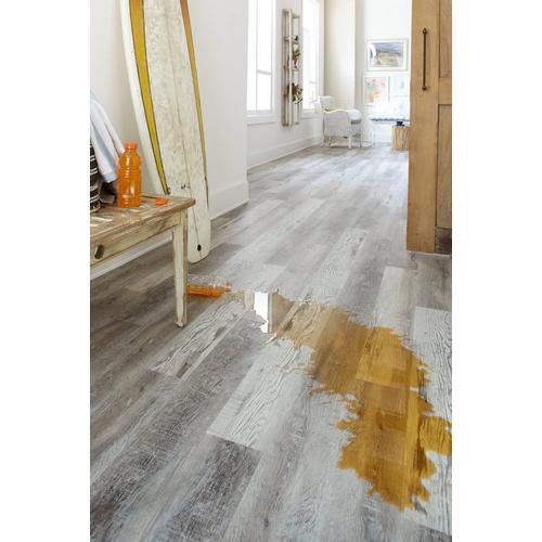 Highland Gray Rigid Core Luxury Vinyl Plank Foam Back