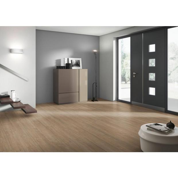 $2.49 per square foot - French Oak Gray Water-Resistant Laminate Plank Flooring at Floor and Decor