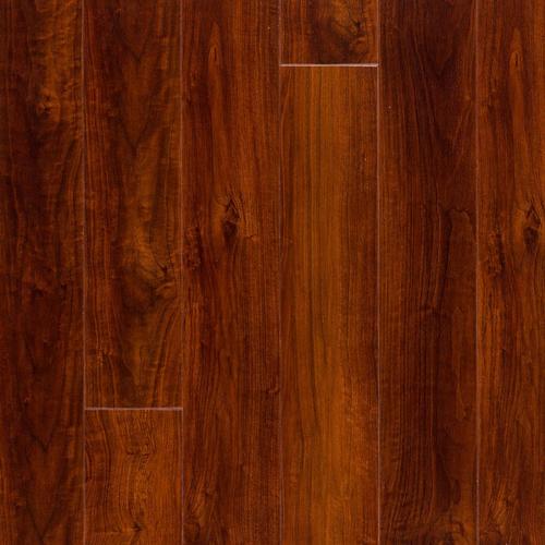 Mahogany High Gloss Rigid Core Luxury Vinyl Plank Cork Back 6 5