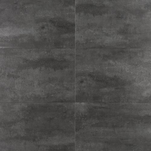 Black Graphite Rigid Core Luxury Vinyl Tile Cork Back 12 X 24 In 100497395 Floor And Decor